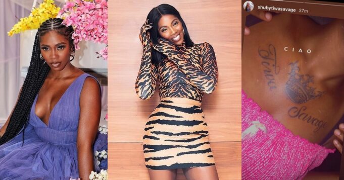 Tiwa Savage reacts