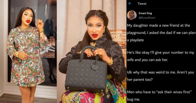 Tonto Dikeh reacts