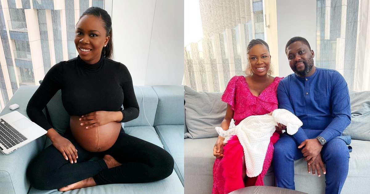 After 9years of waiting, 9 IVFs, 3 miscarriages and 1 fibroid operation, businesswoman Tinuade welcomes a child with her husband