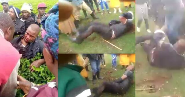 Kenyan man beaten up