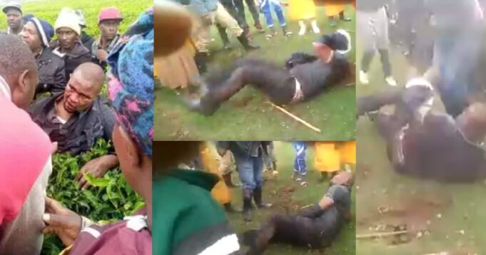 Kenyan man beaten up