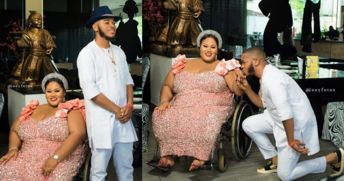 Differently-abled woman in wheelchair says