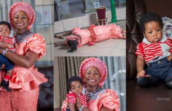 Nigerian woman gives