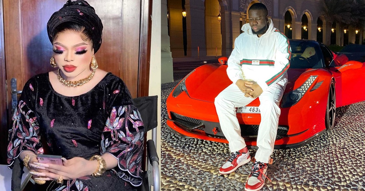 “Be careful of people you roll with” – Bobrisky warns as 100k people unfollow Hushpuppi after his arrest