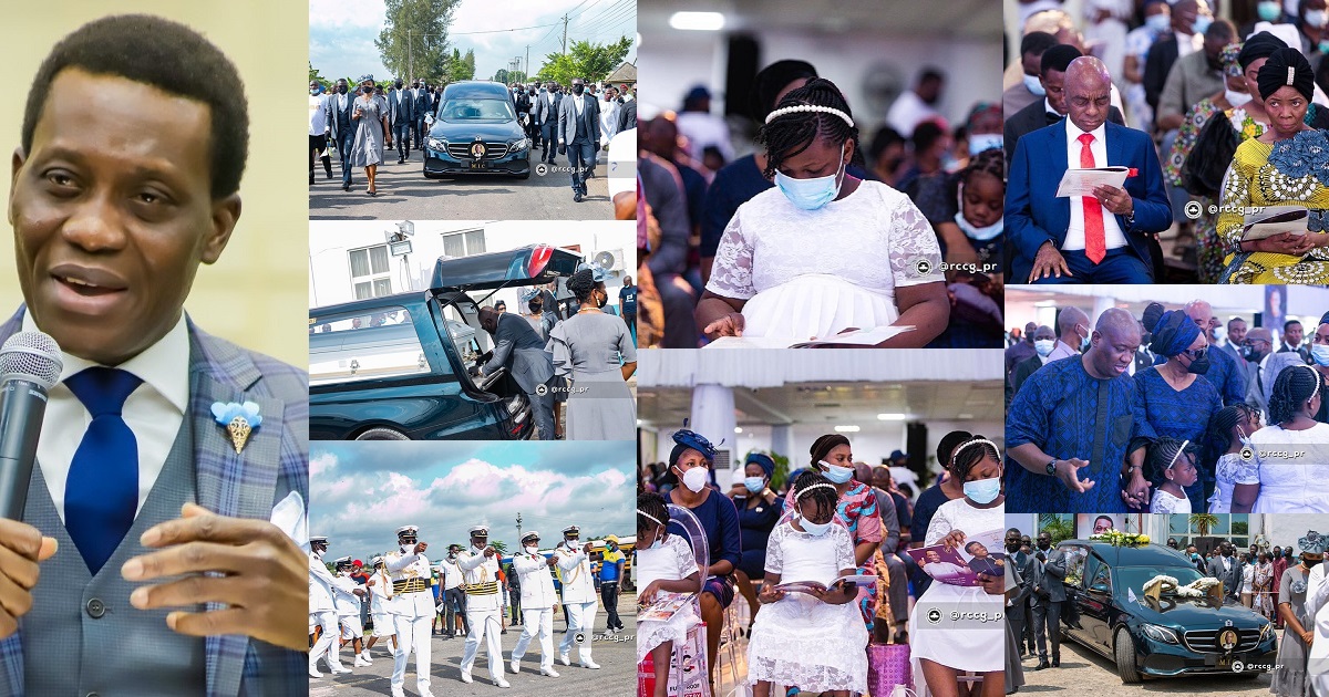 Photos from the funeral service of Pastor Adeboye’s late son, Dare Adeboye