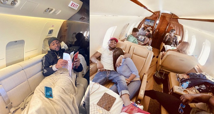 Singer, Davido bans his DMW/30BG crew from entering his private jet (Video)