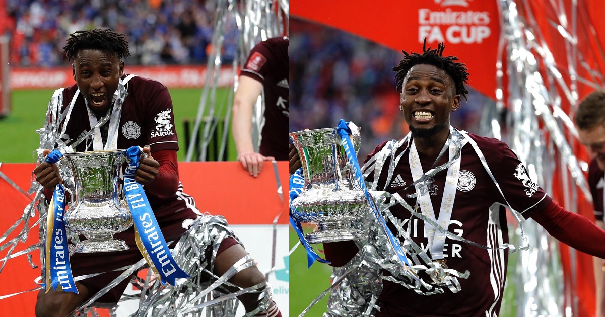 Wilfred Ndidi reacts
