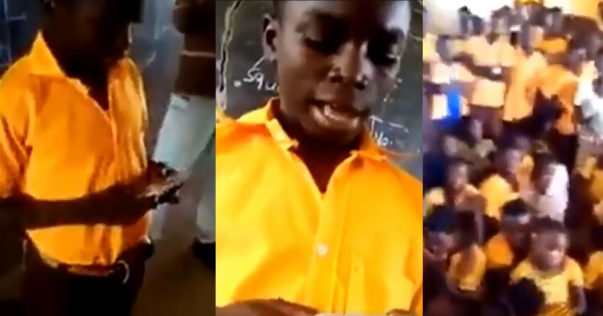 “I’ll not be like President Nana who promised ‘one district, one factory’ and failed to do it when voted into power” – Aspiring school prefect takes jab at Ghanaian President (video)