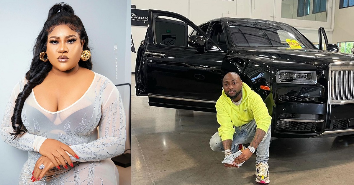 “Davido’s 2021 Rolls Royce came with no nylon, but you all buy upgraded cars with bread nylon all over” – Actress, Nkechi Blessing Sunday