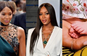 Naomi Campbell welcomes
