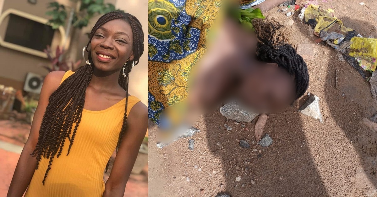 UNIABUJA graduate found dead in a gutter while visiting the school for her result (Graphic photo)