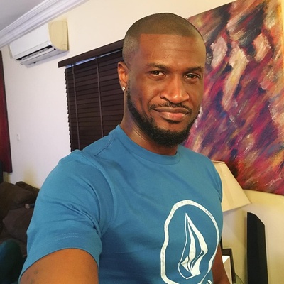 Peter Okoye excited 