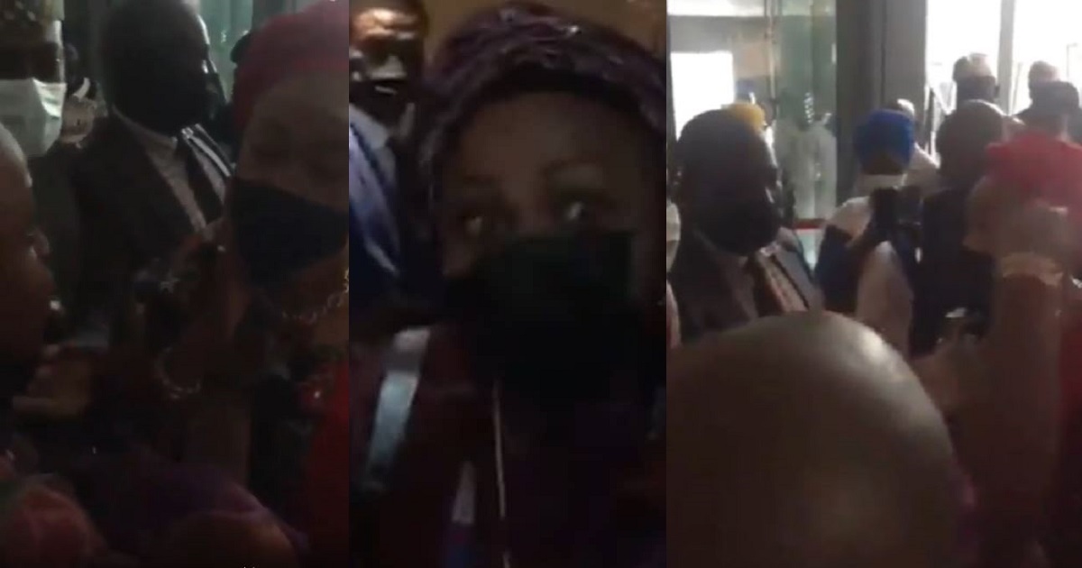 Senator Oluremi Tinubu in heated argument with woman who she allegedly called a thug (video)