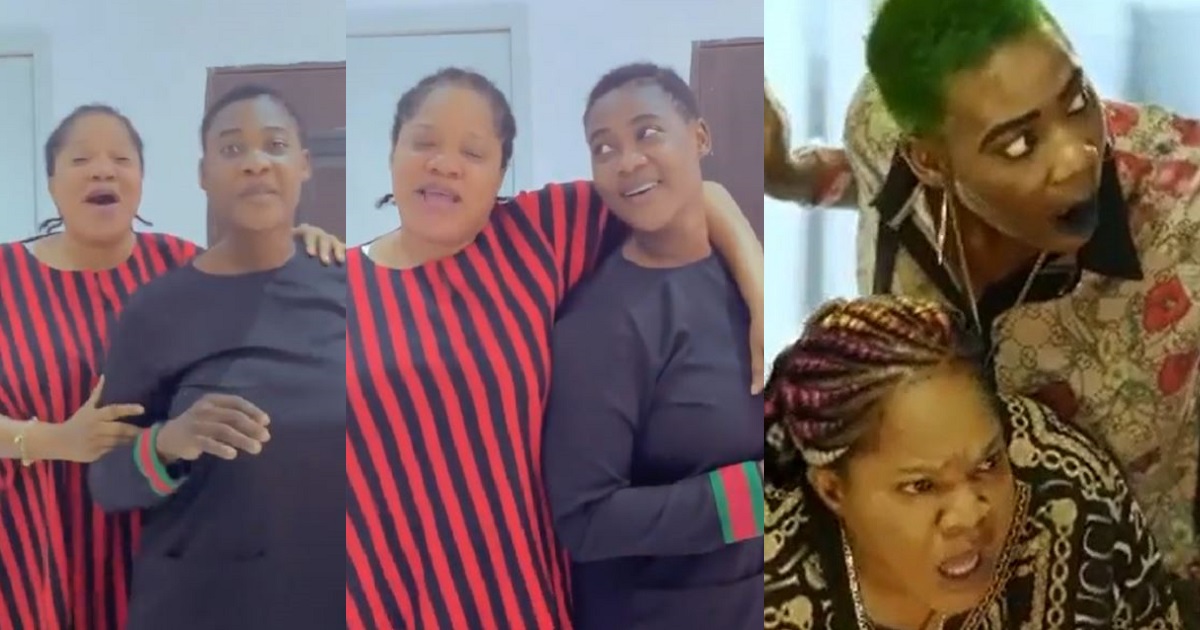 Toyin Abraham, Mercy Johnson tension Nigerian celebrities, fans with ‘The Ghost and Tout 2″ teaser