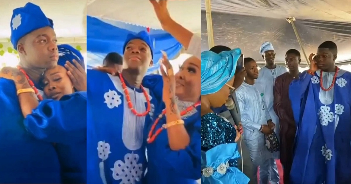 Cute Abiola weds