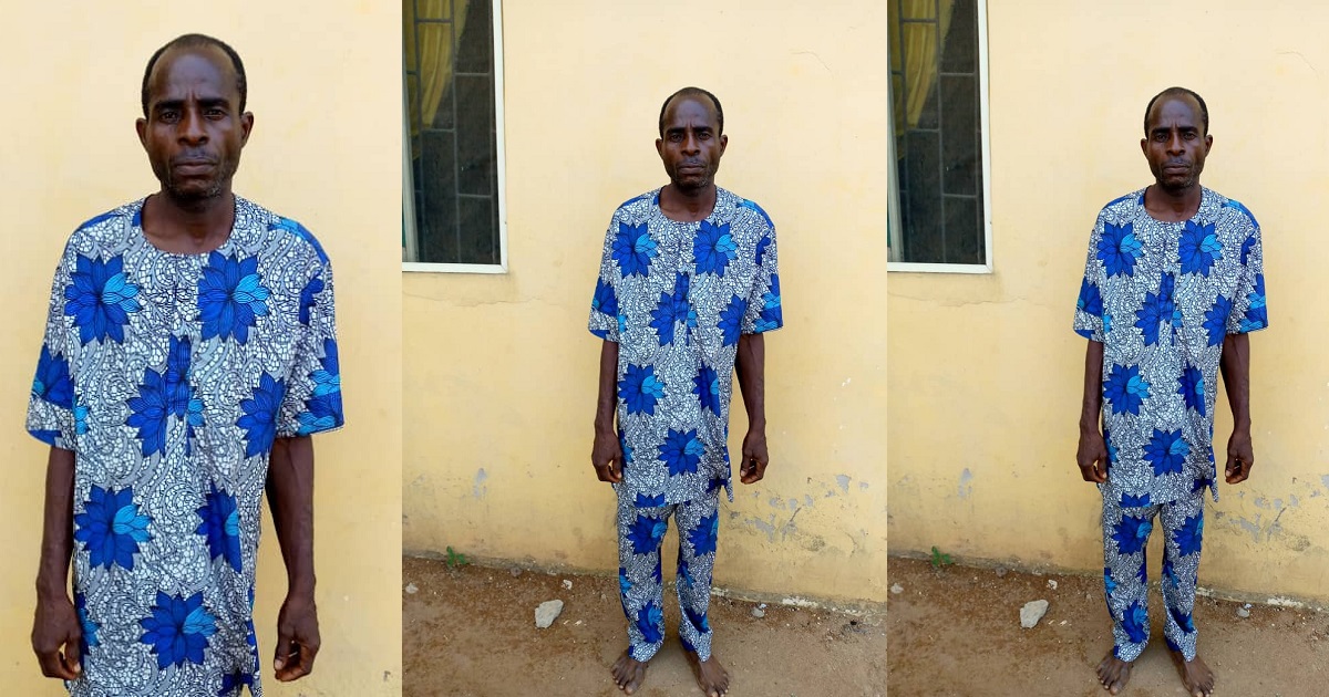 Man arrested for sexually abusing his three underaged daughters and his neighbor’s 10-year-old niece