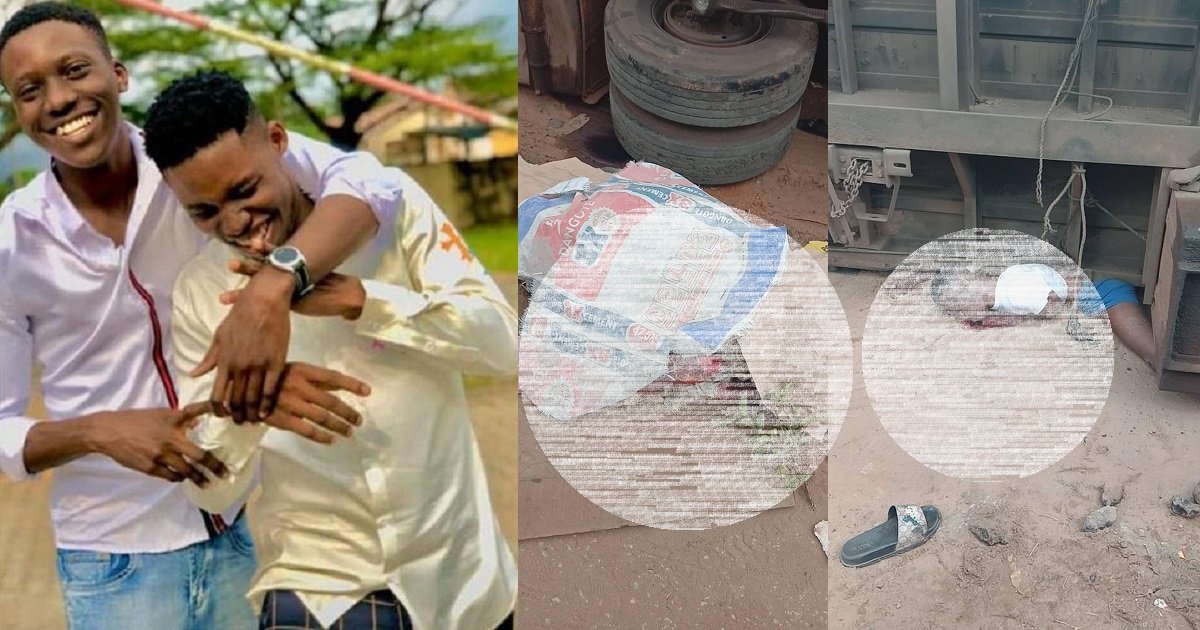 Truck crushes two best friends to death in Delta (Graphic photos/video)