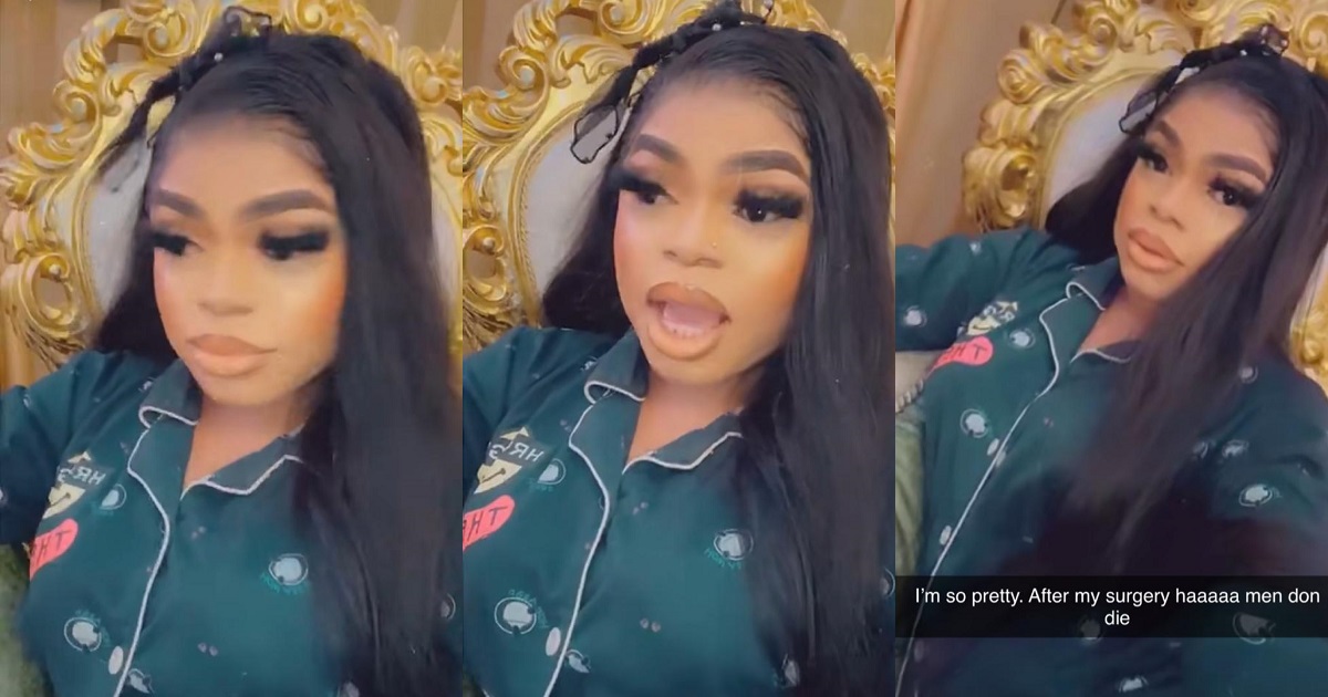 “I’m really scared and nervous” – Bobrisky opens up on forthcoming surgery (Video)