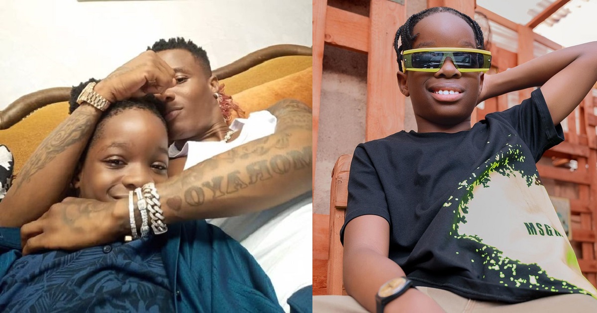 ”It’s almost time to take over the world” – Wizkid’s first son, Boluwatife set to release a song