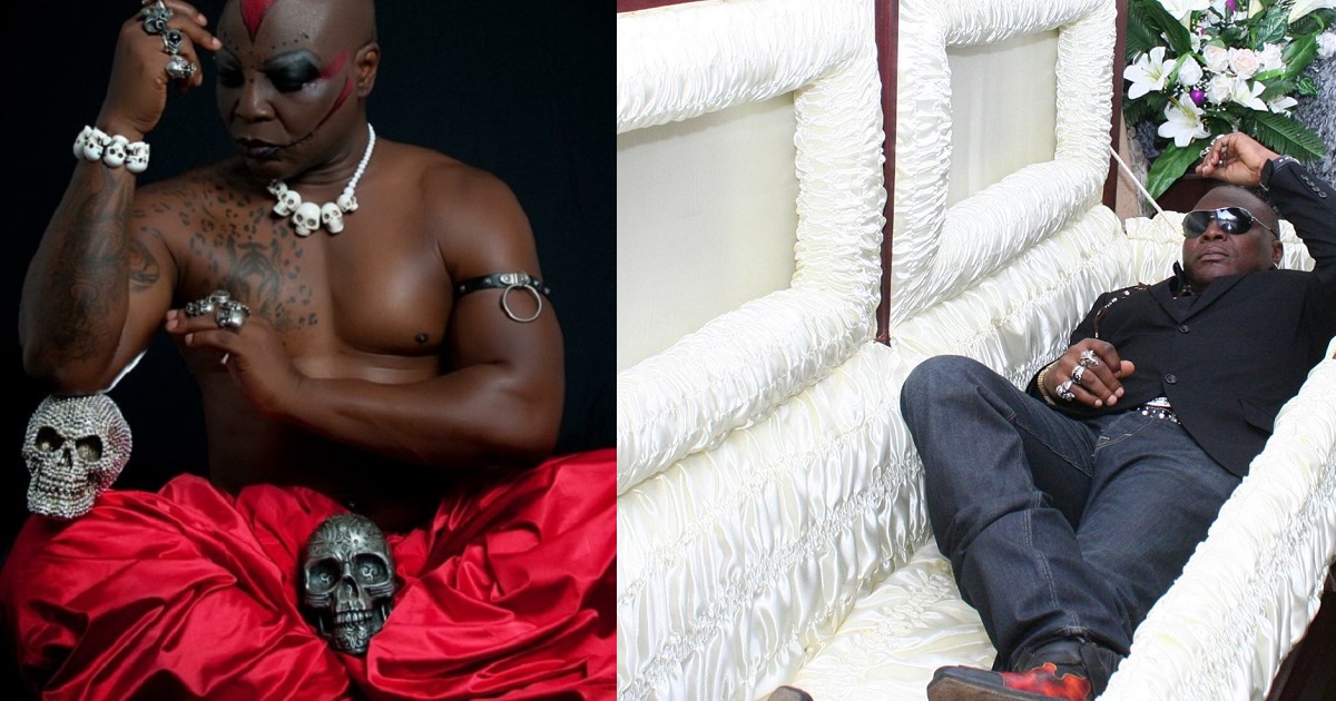 “They think that I am native doctor because I sleep in a coffin sometimes” – Charly Boy
