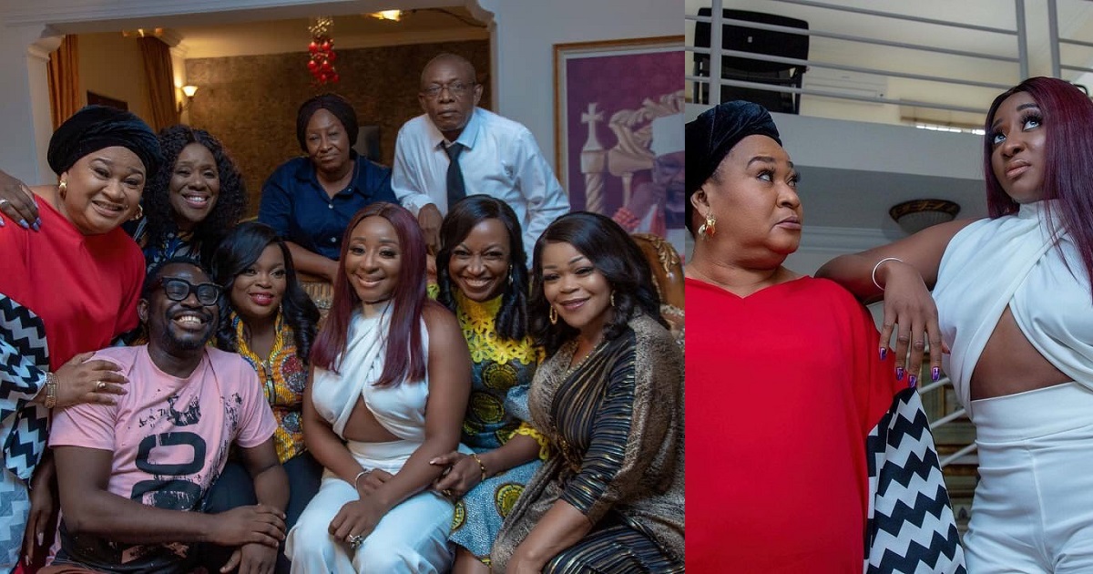 Funke Akindele, Ini Edo, others on set for Mo Abudu’s “Chief Daddy 2” (Photos)