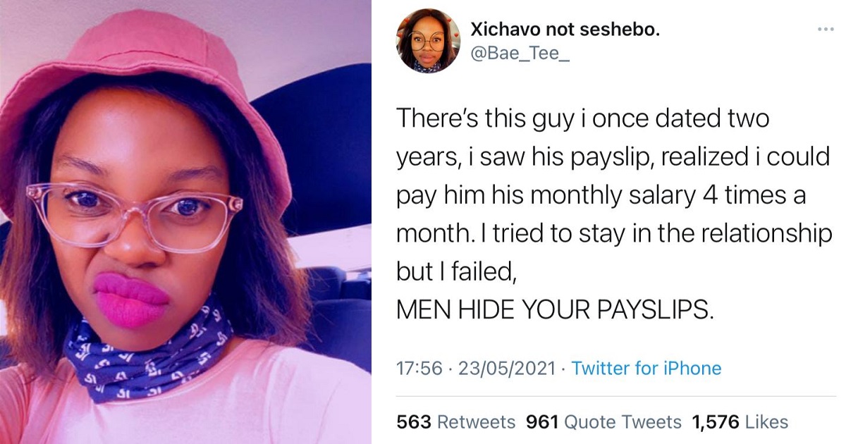 “I broke up with my boyfriend after I figured I could pay him his monthly salary four times” – Lady reveals