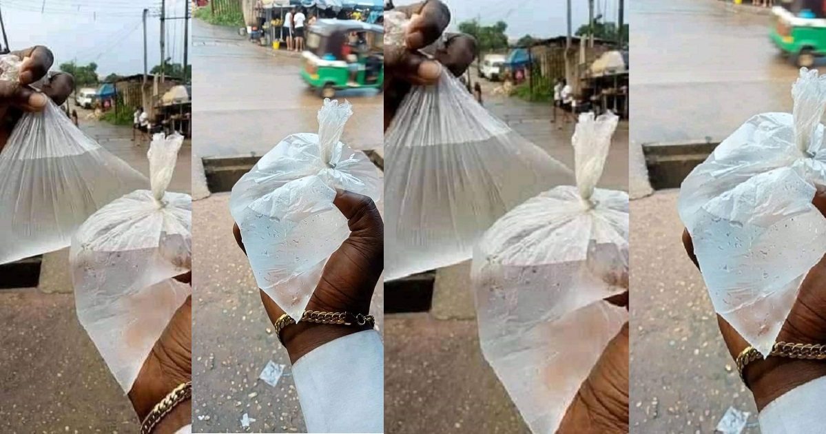 Man celebrates as “ice water” returns to Aba, Abia State - YabaLeftOnline