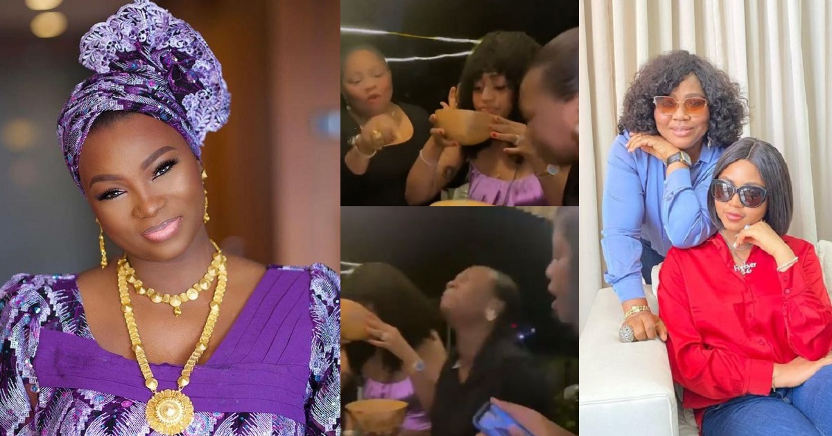 Jaruma reacts as Regina Daniels mother, Rita Daniels calls her “babalawo” in public (Video)