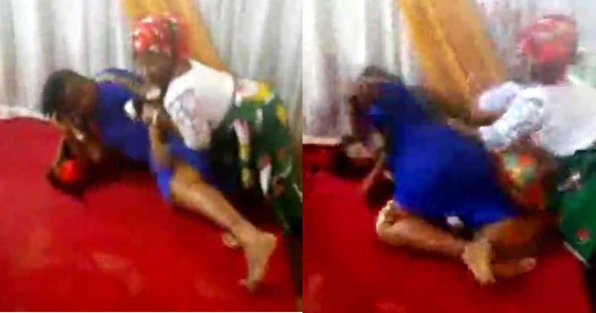 Pastor’s wife and a female member fight dirty inside a church in Umuahia (Video)