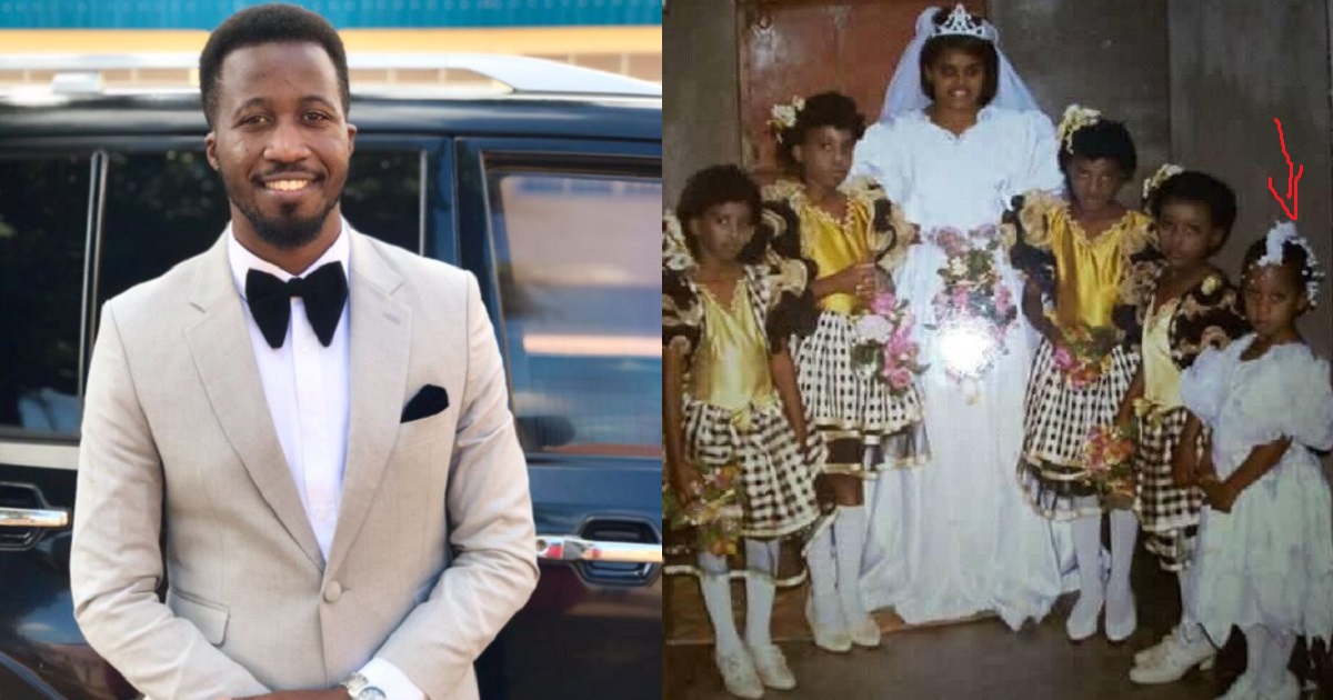 Man recounts how his mother made him a little bride at a wedding