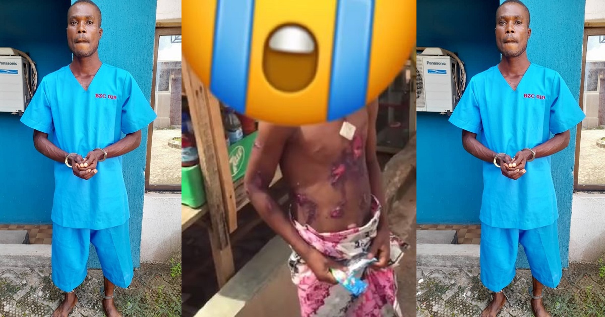 Man arrested for allegedly torturing his stepson with hot knife over N20 theft