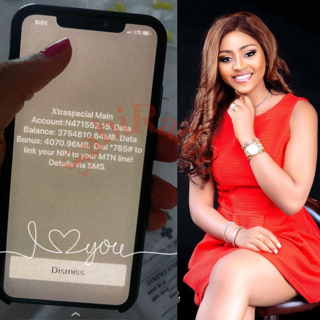 Regina Daniels shows