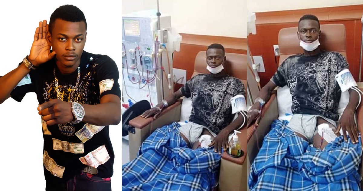 Singer, Slim Joe aka Oti Yan Yan diagnosed with kidney problem, seeks financial aid (Video)