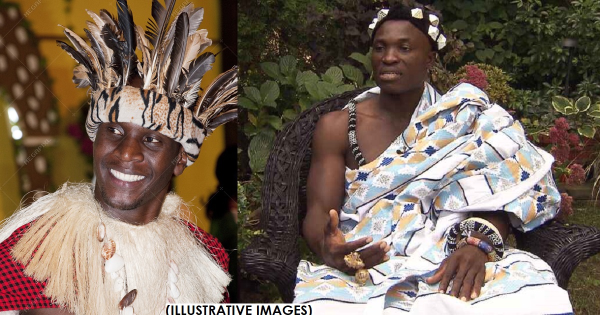 “My cousin pays me to act as a servant because he lied to his American girlfriend that he is a tribal chief in Africa” – Man shares