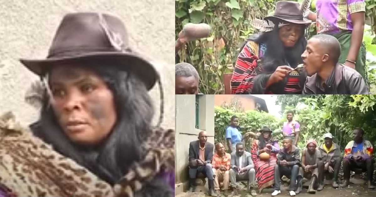 Woman with 7 husbands