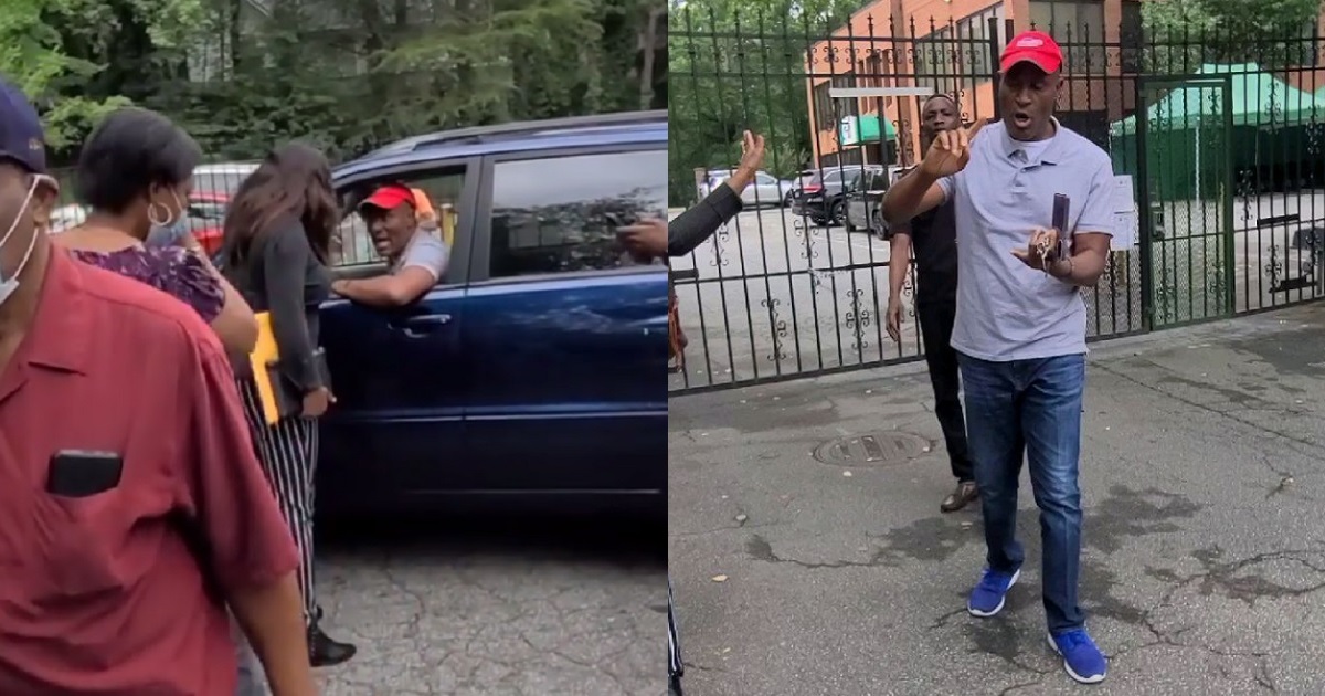 Nigerians slam official at Nigerian embassy in Atlanta for his conduct when they arrived to renew their passports (videos)