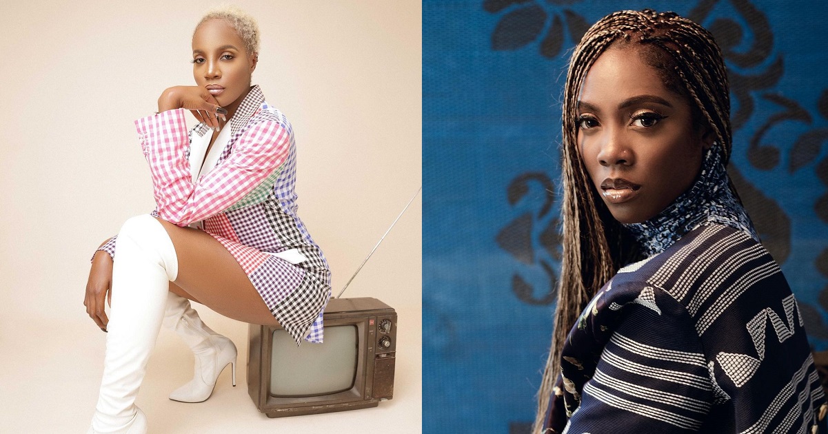 “It takes a dirty spirit to know a dirty spirit” – Seyi Shay says as she tells her own side of the story in her fight with Tiwa Savage (Audio)