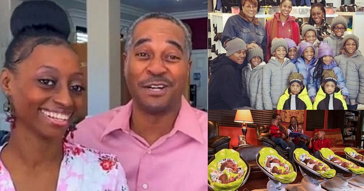 Mum prepares to welcome 15th child after already having quintuplets, triplets and twins