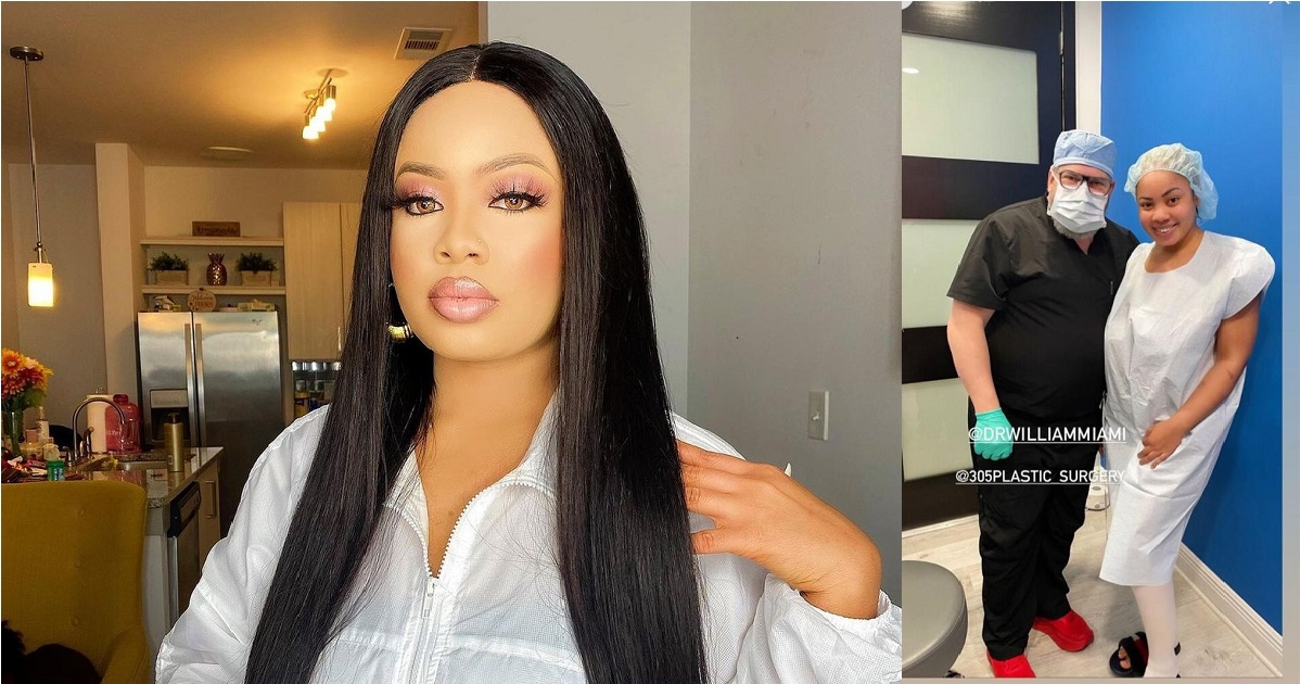 Local Butt enlargement brand blasts Nina for going for plastic surgery barely 3 weeks after she signed a deal with them.