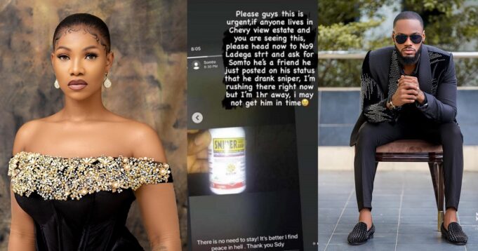 Tacha and Prince Nelson save