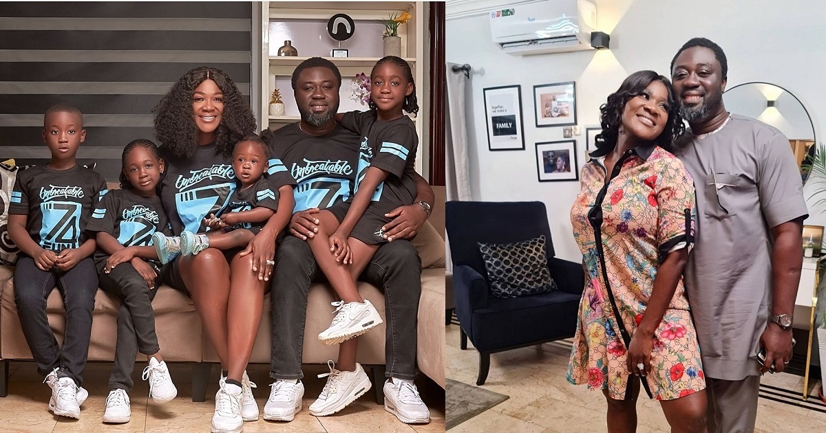 “Our Number 1 Superhero…God bless you for all you do.” – Mercy Johnson celebrates Hubby, Prince Okojie on #FathersDay