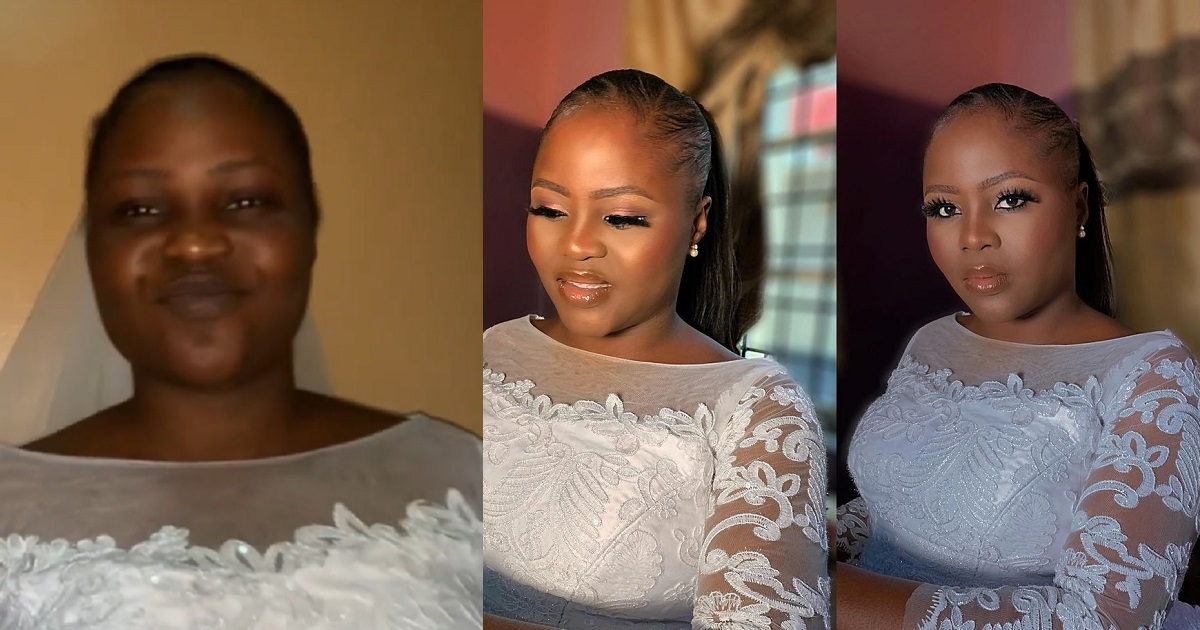 Makeup artist shares her “unusual” encounter with a bride whose church didn’t approve of her makeup. (Video)