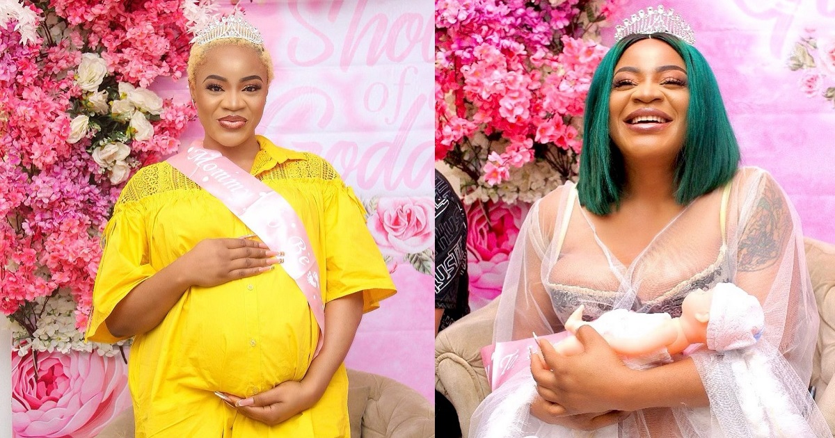 “My Bunny is finally here” – Actress, Uche Ogbodo writes as she announces the birth of her child