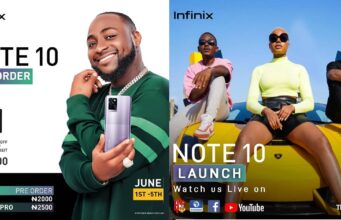 Infinix Note 10 launch
