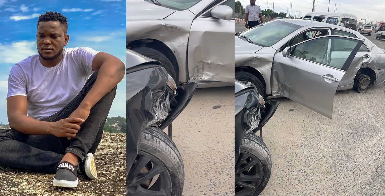 Prankster Zfancy thanks God for surviving a car accident