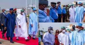 President Buhari arrives