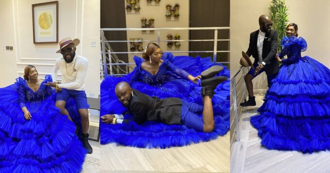 Chief Imo and wife celebrate