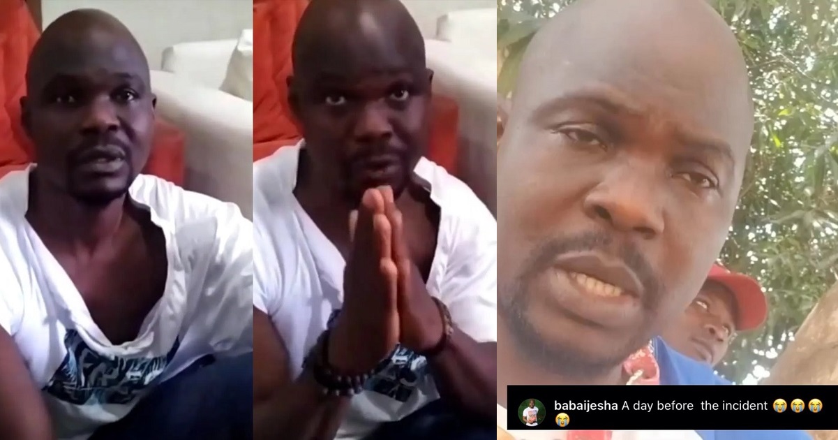 Baba Ijesha returns to Instagram, shares a video of himself a day before he was apprehended for allegedly molesting a minor.