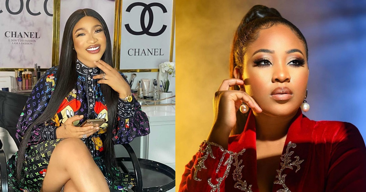 “I never said that, it’s fake” – Tonto Dikeh reacts after a fake Twitter page made it seem like she praised Erica.
