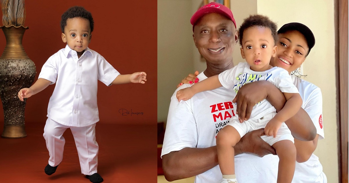 “You shall be a strong pillar in NED NWOKO’s dynasty” – Rita Daniels prays for her grandson, Munir Ned Nwoko as he turns a new age (Photos)